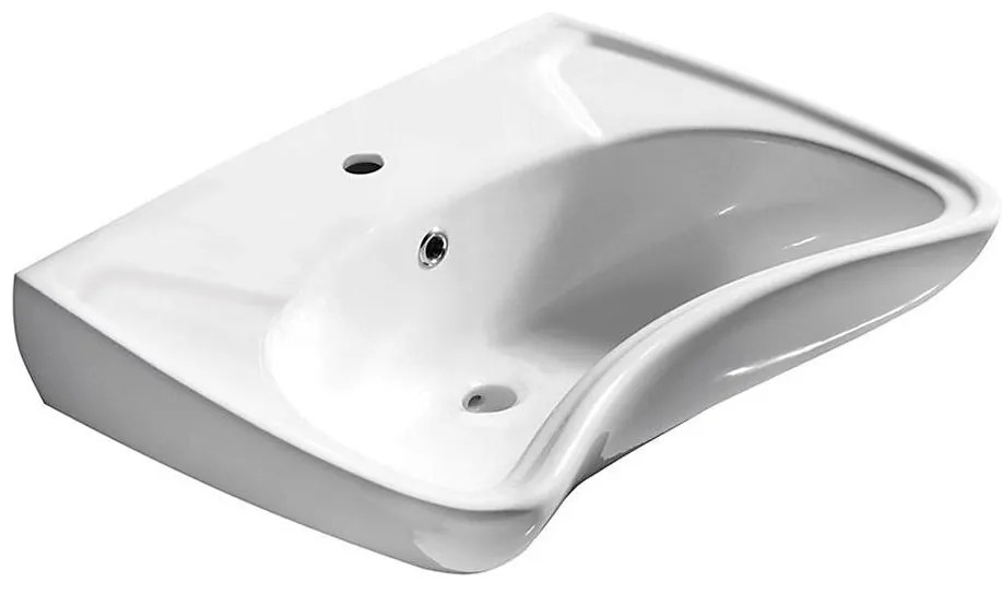 Isvea - Lavabo per persone con disabilità 45,6x59,5 cm ceramica/bianco