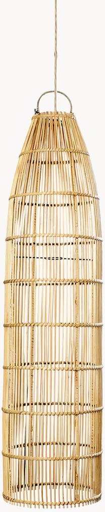 Lampada a sospensione in rattan tessuto a mano Fish Trap