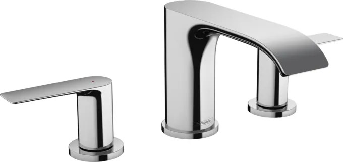 Rubinetteria 3 Fori Lavabo 90 Con Saltarello Cromo Hansgrohe Vivenis 75033000