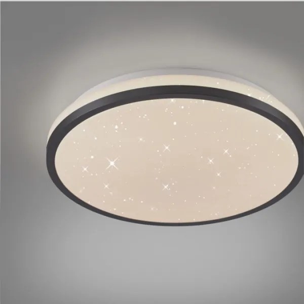 JUST LIGHT. 14293-18 - Plafoniera LED dimmerabile KYLE LED/10W/230V nero