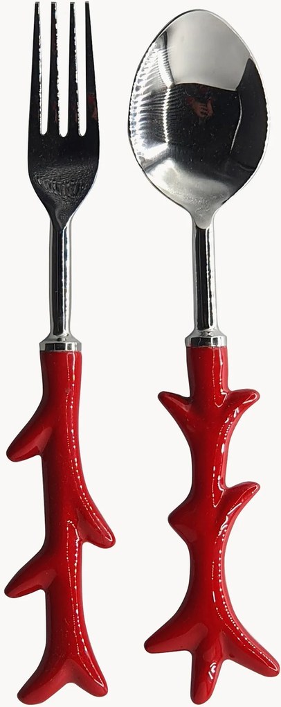 Posate da portata Coral, set da 3