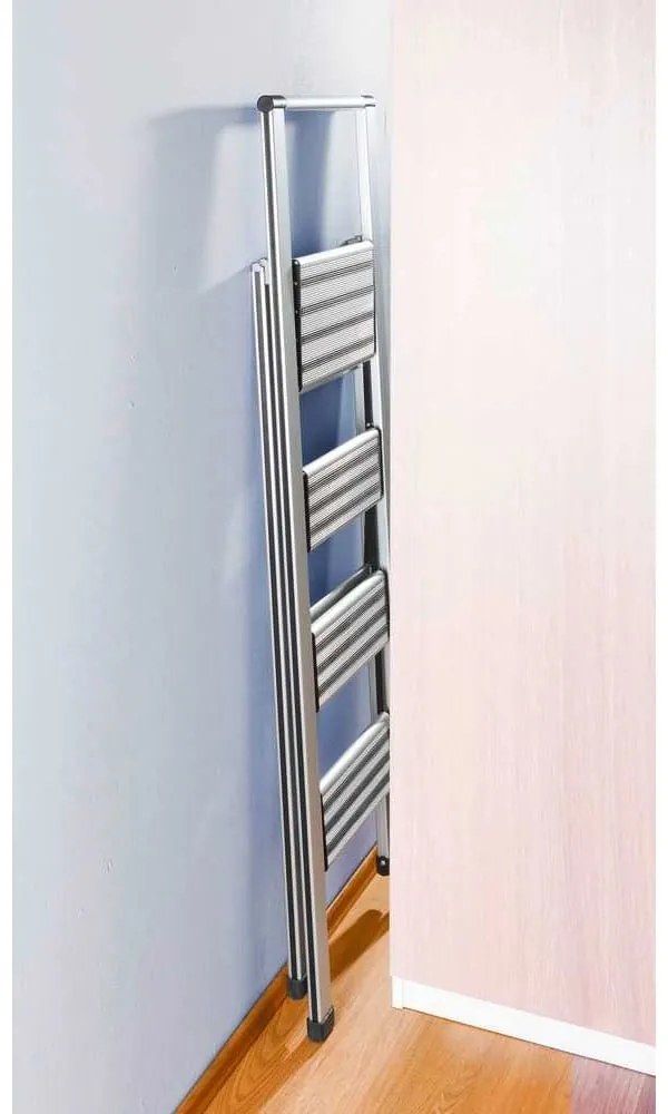 Scala a gradini pieghevole, altezza 153 cm - Wenko