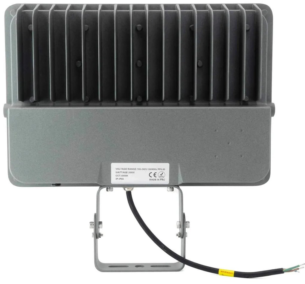 Proiettore LED 200W IP65 per Impianti Sportivi con driver PHILIPS 165lm/W Colore Bianco Naturale 4.000K