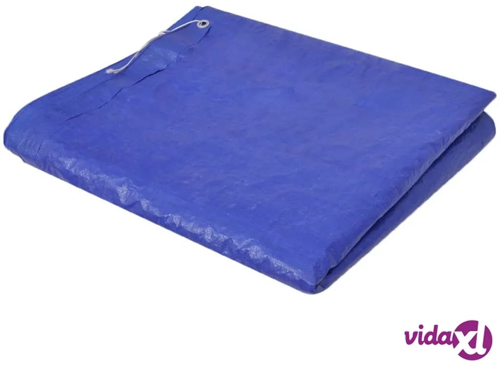 vidaXL Copertura per Piscina Rettangolare 90g/mq 394 x 207 cm