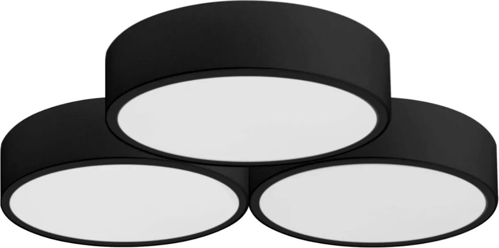 Lampada APP878-C Triple Black 3x40cm