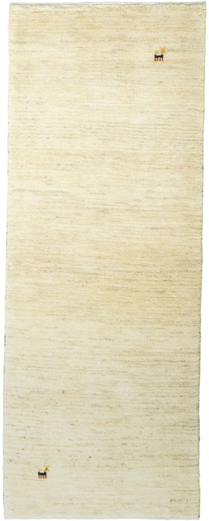 Gabbeh Tappeto persiano 80 x 210 Beige (Iran) Annodato A Mano