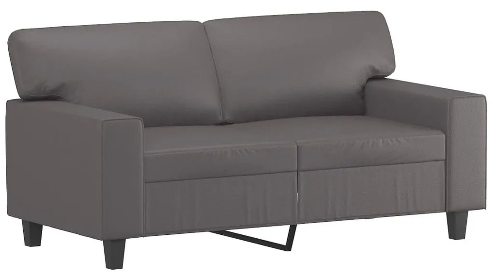 Set di divani 2 pz grigio in similpelle