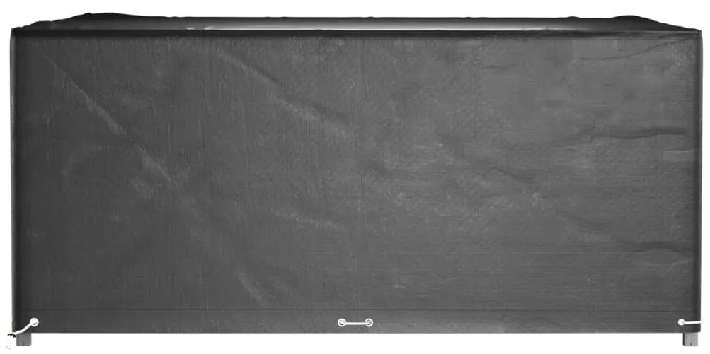 Copertura mobili da giardino 16 occhielli 205x205x90cm quadrata