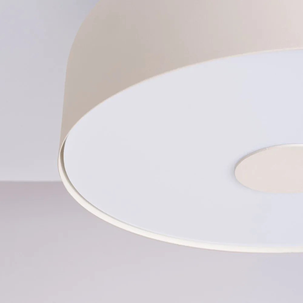 Plafoniera color crema ø 30 cm Blacko – Sollux