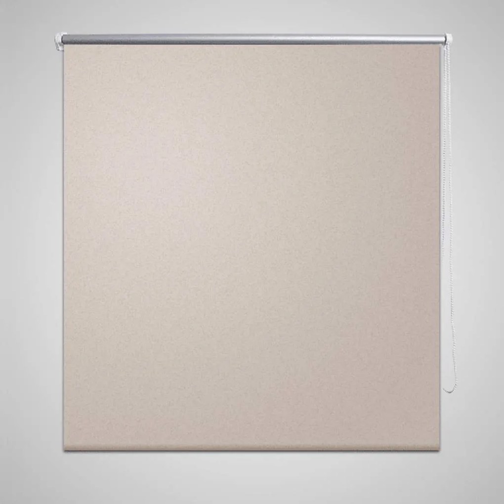 Tenda A Rullo Oscurante Buio Totale 160 X 230 Cm Beige /