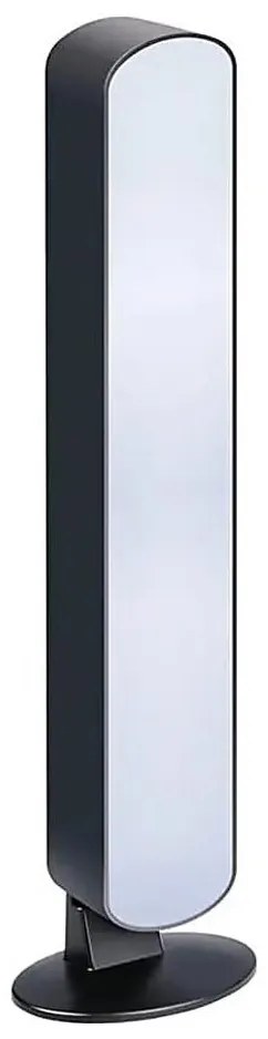 Grundig - Lampada da tavolo dimmerabile LED RGBW LED/0,7W/5V nera + telecomando