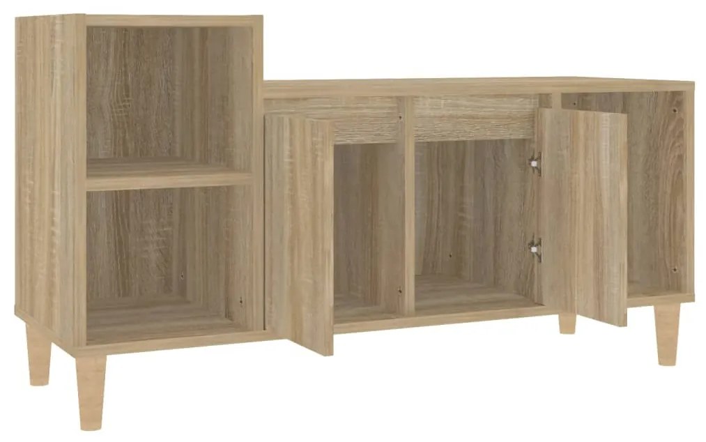 Mobile per TV Rovere Sonoma 100x35x55 cm Legno Multistrato