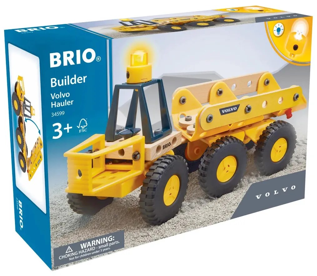Brio Builder - Autotrasportatore Volvo, 55 pz