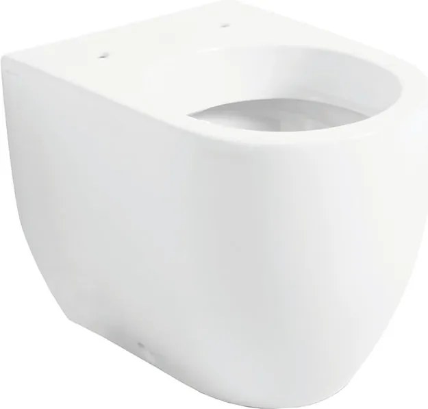 Vaso WC filomuro KERASAN flo 56, sedile escluso P 56 x L 37 x H 43 cm bianco