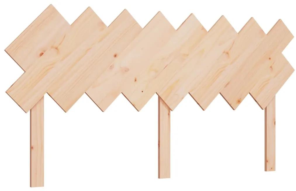 Testiera per letto 159,5x3x80,5 cm in legno massello di pino