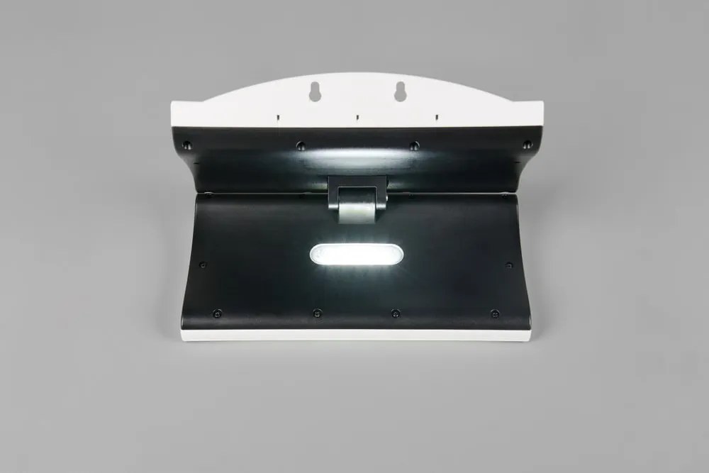 Illuminazione esterna LED con alimentazione a pannelli solari da parete (altezza totale 18,5 cm) Macapa – Reality