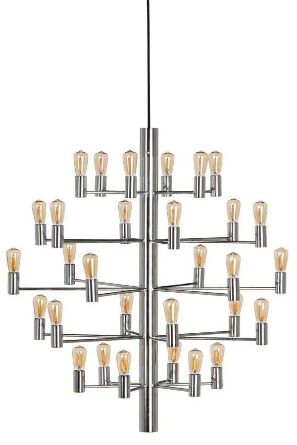 Herstal - Manola 30 Lampadario Cromato Herstal