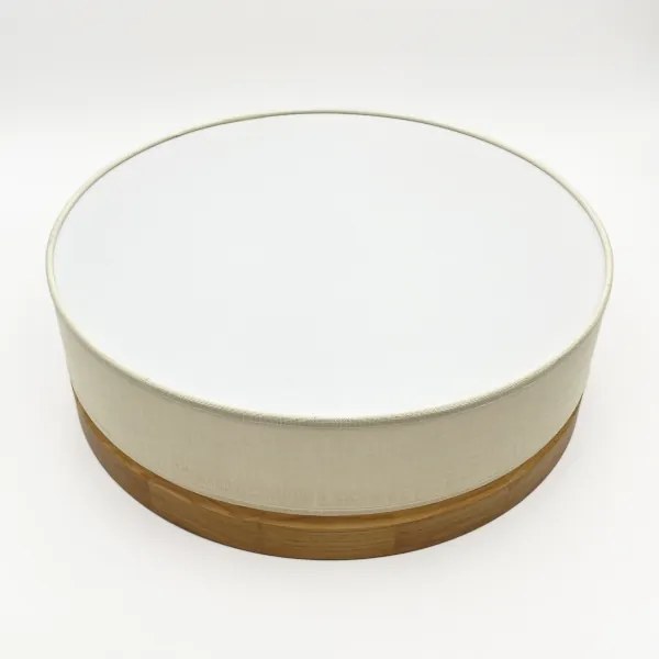 Brilagi - Plafoniera LED BELLADONNA LED/36W/230V Ø 40 cm crema/rovere