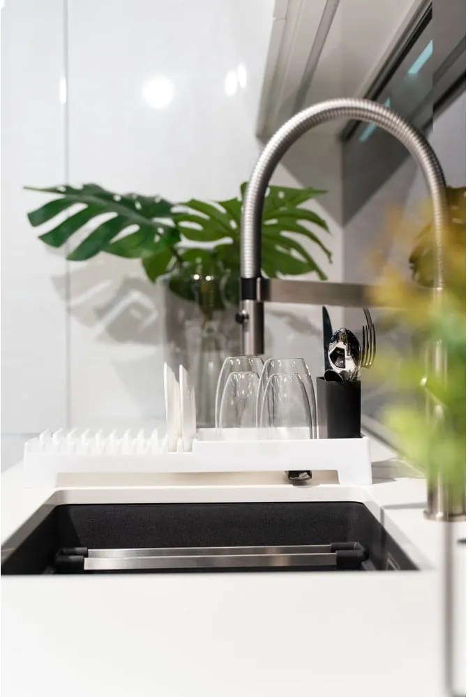 Scolapiatti bianco Livio Duo - Vialli Design