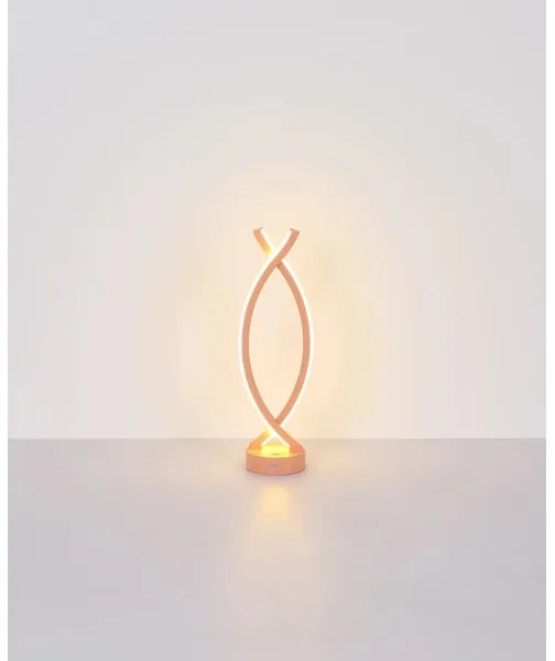 Globo 58457P - Lampada da tavolo LED dimmerabile HELA LED/1W/3,7V rosa