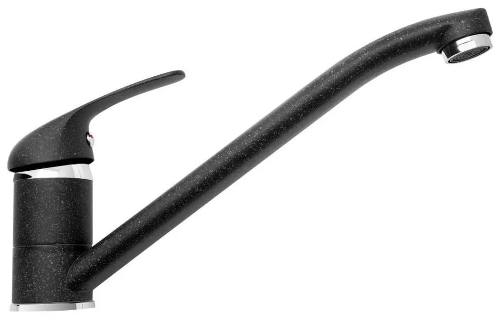 Pyramis 90918401 - Rubinetto lavello ASALIA nero