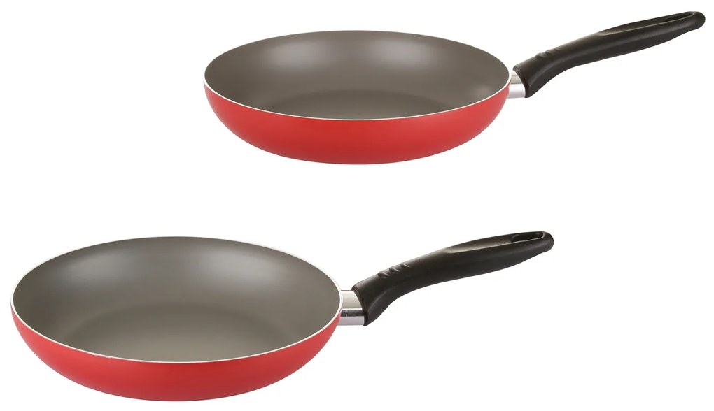 Set 2 padelle arancio scuro