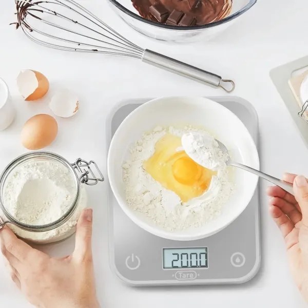 Tefal - Bilancia da cucina OPTISS 2xAAA grigio