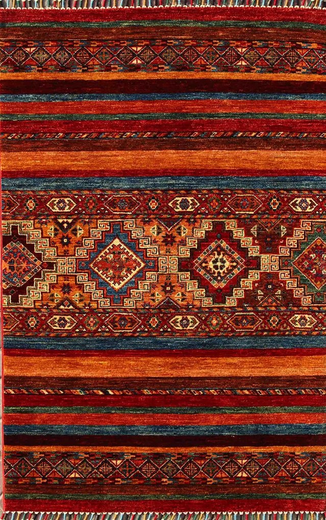 Samarkand Tappeto orientale 160x100 (Pakistan) Annodato A Mano