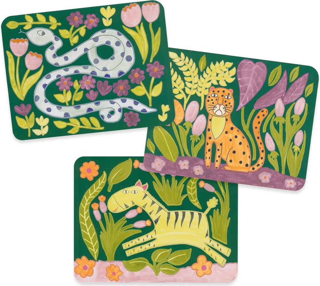 Pittura con tavolozza - natura selvaggia