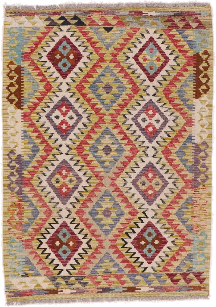 Kilim Tappeto orientale 110x150 (Afghanistan) Tessuto A Mano