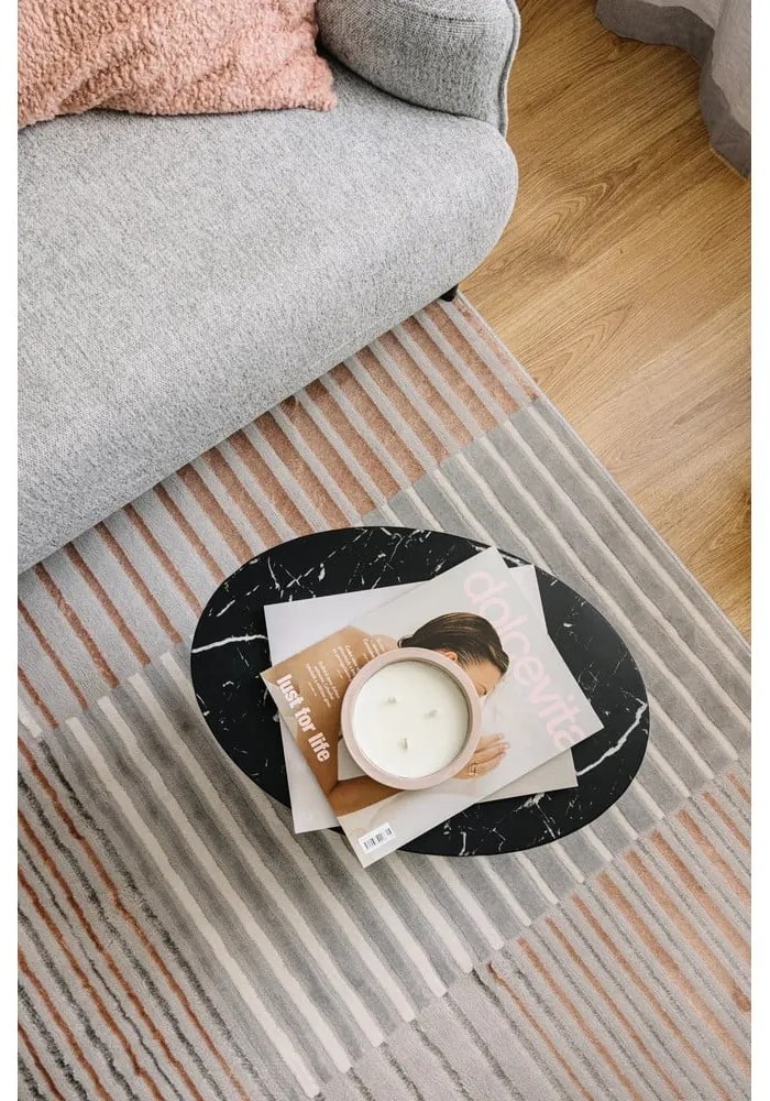 Tappeto rosa/grigio 220x160 cm Apollo - Think Rugs