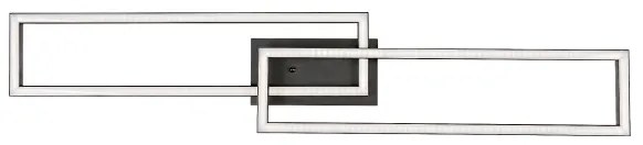 Rabalux 71004 - Plafoniera a LED dimmerabile NEFERTUM LED/38W/230V + telecomando