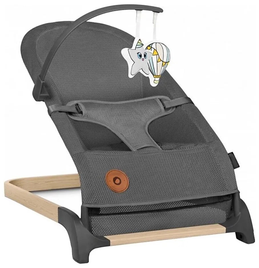 Lionelo - Altalena per bambini JUNE grigio