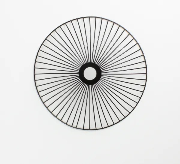 Brilagi - Lampadario sospeso LED CERIA WIRE 1xE27/40W/230V Ø 38 cm nero