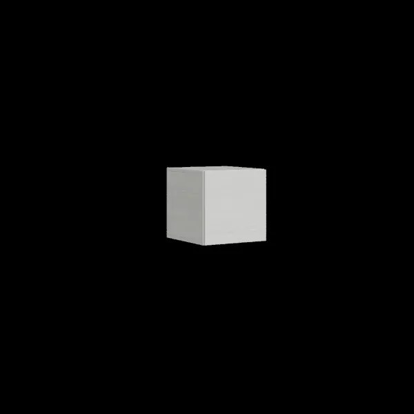 Pensile Cubo Isoka 40x40 reversibile Bianco Frassino