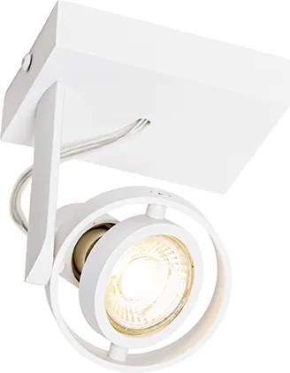 Faretto moderno bianco - Master 50