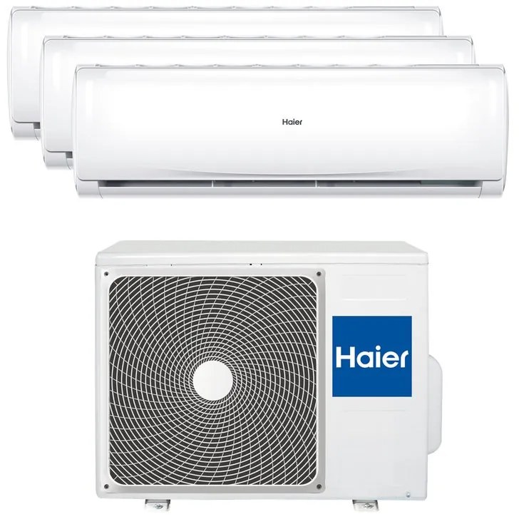 Condizionatore a muro multisplit HAIER Trendy 9 + 9 + 12 kw 5.5 20000 BTU classe raffreddamento A++