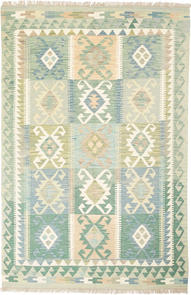 Kilim Tappeto 180x130 (Afghanistan) Tessuto A Mano