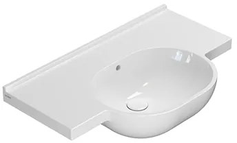 Ceramica Globo Mode Me080 Lavabo 80x49 Sospeso in ceramica bianco lucido