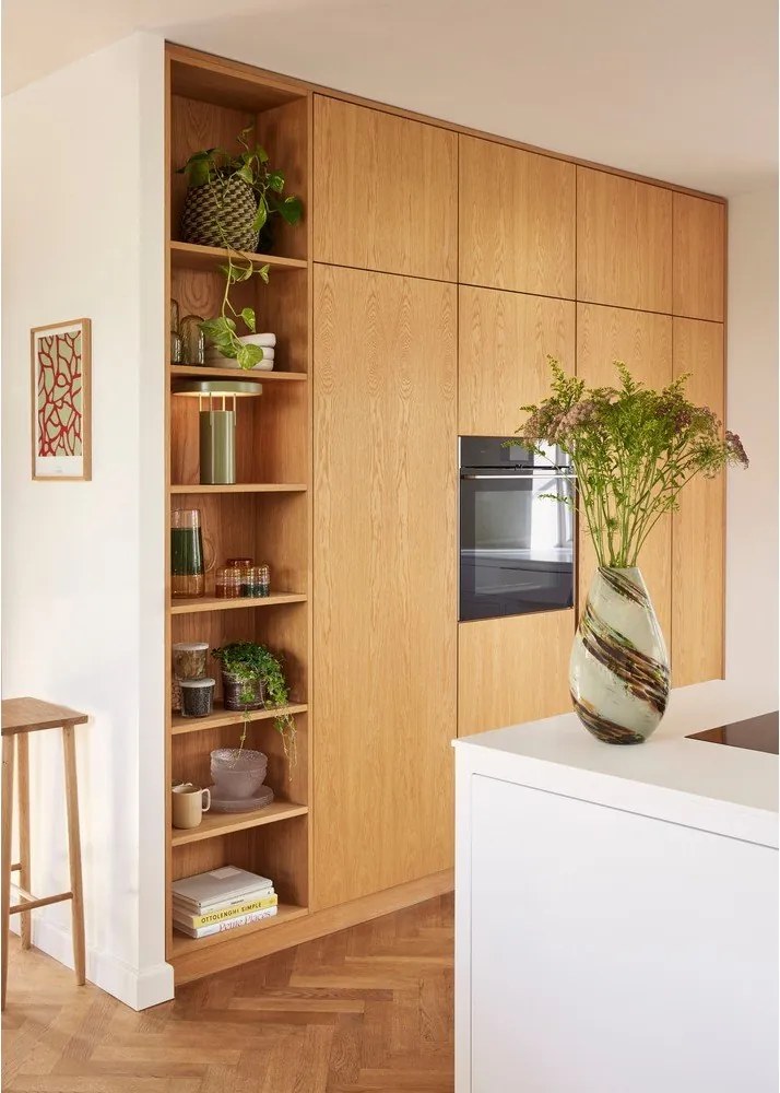 Caraffa turchese in vetro Lemonade - Hübsch