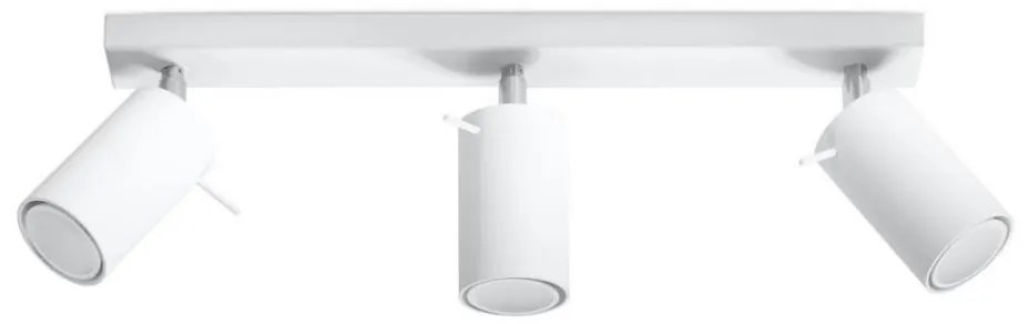 Sollux SL.0089 - Faretto RING 3 3xGU10/10W/230V bianco