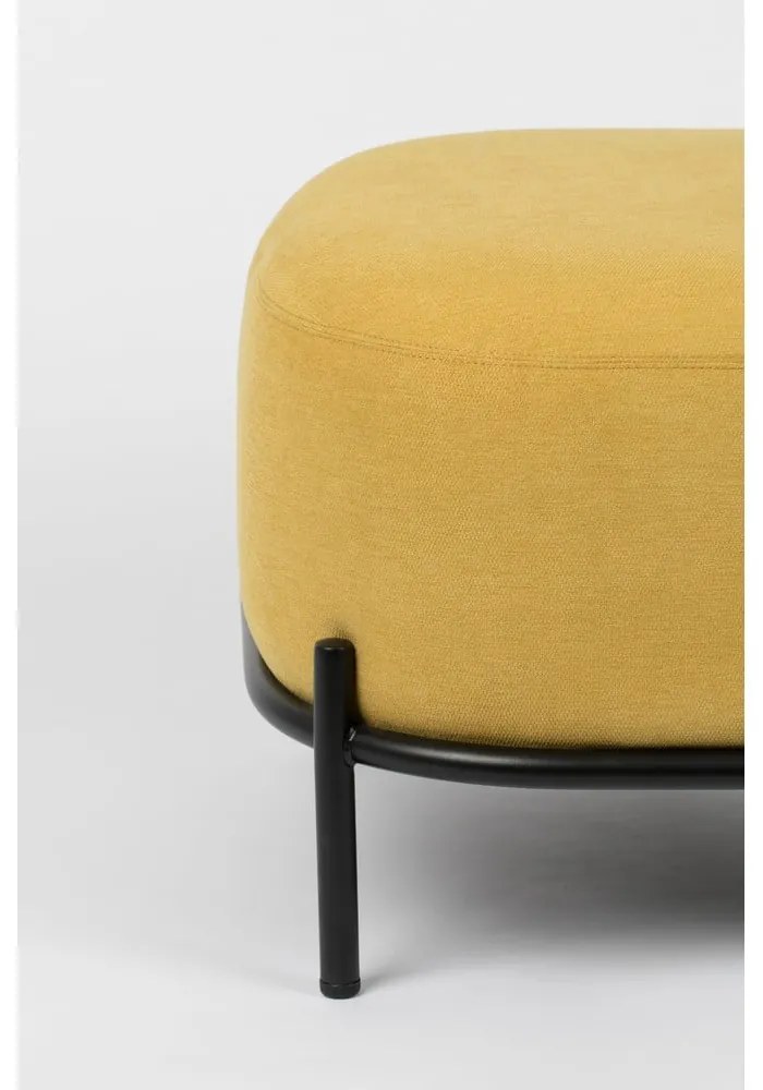 Poggiapiedi giallo Polly - White Label