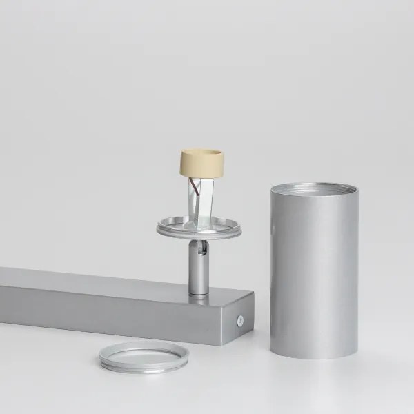 Brilagi - Luce Spot da bagno SELE 4xGU10/30W/230V IP44 argento