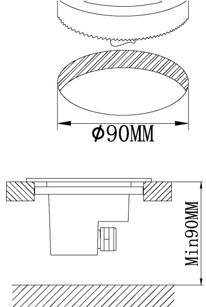 Eglo 93482 - Lampada LED segnapasso da esterno LAMEDO LED/2,5W/230V IP65