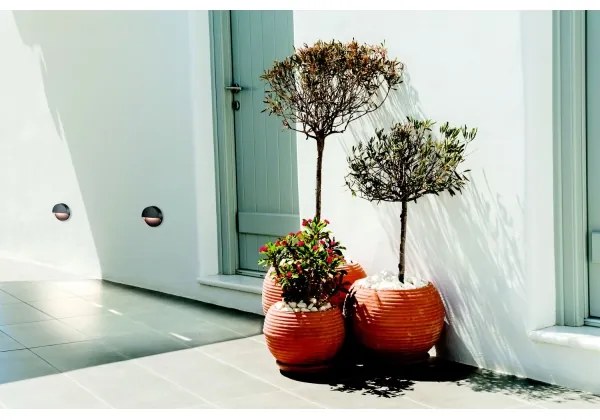 Zambelis E294 - Illuminazione scale LED da esterno LED/2W/230V IP65 antracite