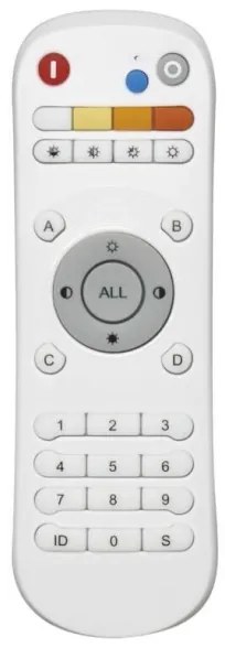 Plafoniera LED dimmerabile LED/20W/230V + TC quadrato 2700K-6500K