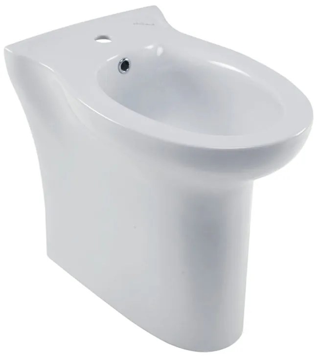 Bidet per persone terza età filomuro Rossari2 L 37.5 x H 27 x P 60 cm bianco