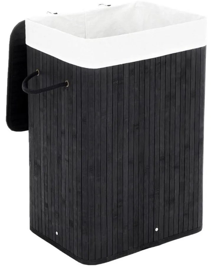 Cestino porta biancheria GUS nero