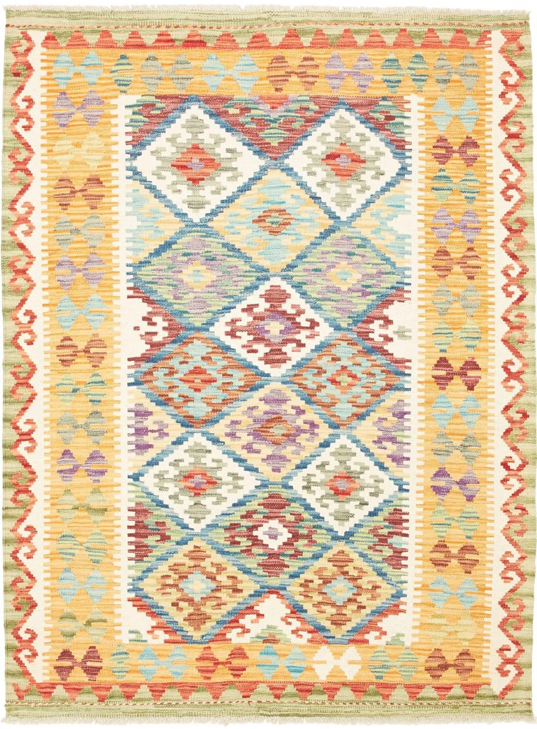 Kilim Tappeto 130 x 170 (Pakistan) Tessuto A Mano