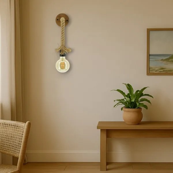 Brilagi - Applique KOS 1xE27/60W/230V faggio